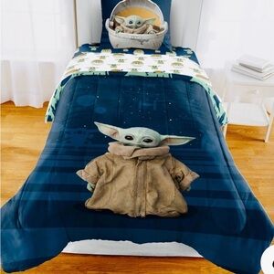 Star Wars Blue and Brown Comforter Set
